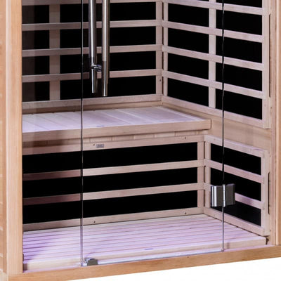 Sauna Infrarouge Luxe 2 PLACES - BRUKA 2 - Quality Spa