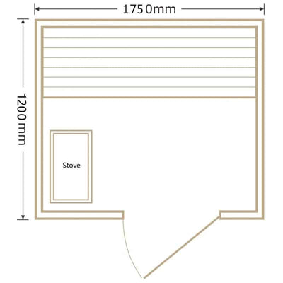 Sauna Traditionnel Luxe 4 PLACES - HEMTOR 4 - Quality Spa